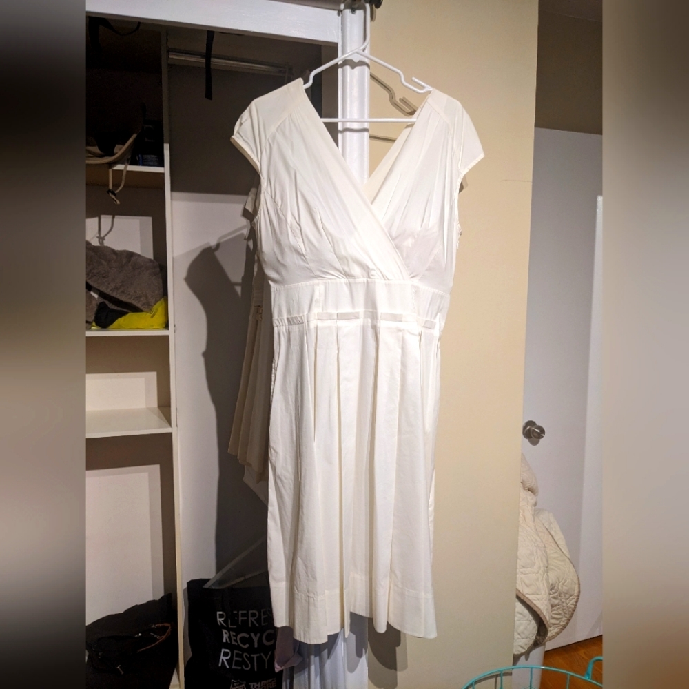 White dress
